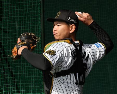 阪神・西勇輝「順調」160球投げ込み 球児監督から『焦るな指令