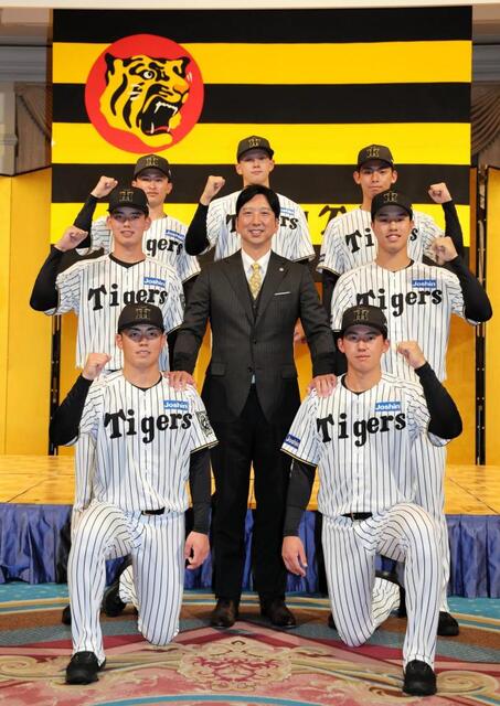 阪神・藤川球児監督 新入団7選手に熱いメッセージ「今で十分、勝負