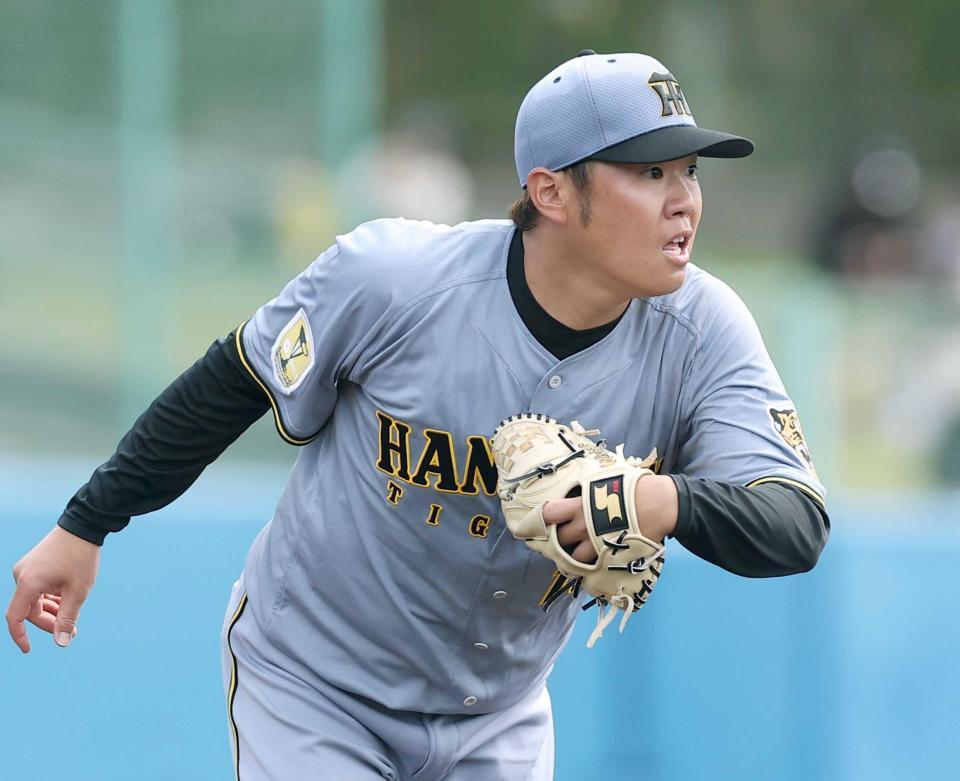 阪神・西勇輝 復肩へ順調1回無失点 昨年4月以来“1軍”マウンド「自分
