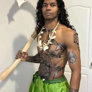 コスプレ用のカスタムマウイモアナタトゥー - Etsy 日本