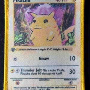 Pikachu 1st edition - Etsy 日本