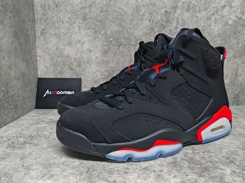 Level SS/New - Nike Air Jordan 6 Retro Black Infrared Men's 384664
