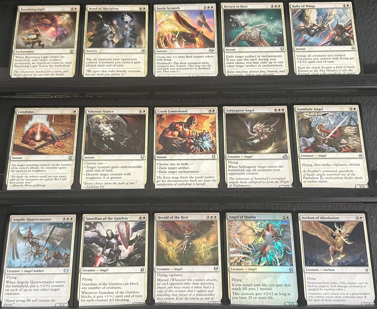 Custom Commander Deck*** Sephara, Sky's Blade - Angels - EDH MTG