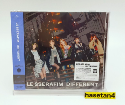 LE SSERAFIM - DIFFERENT Japan 4th Single Official Sealed CD SOLO