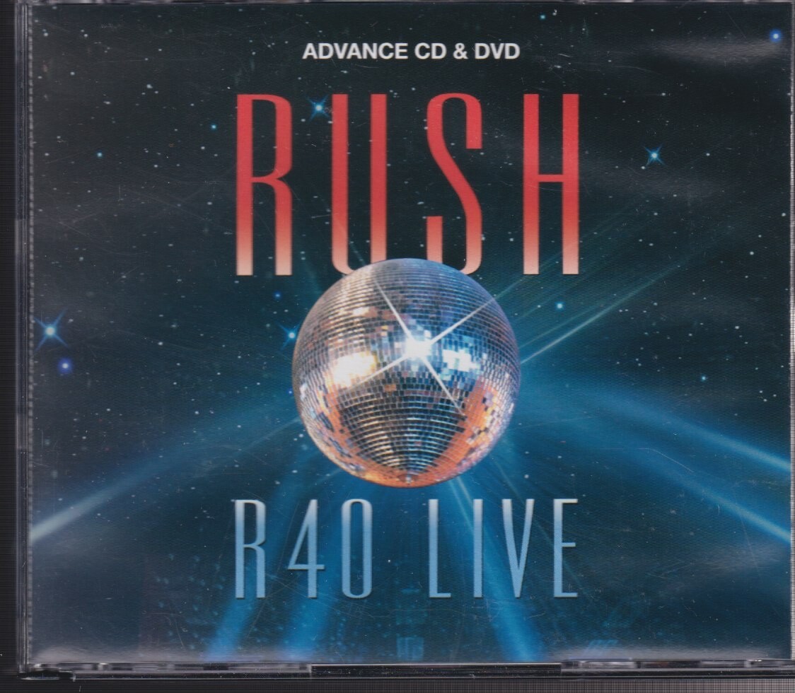 rush r40 live 3x cd & dvd promo | eBay