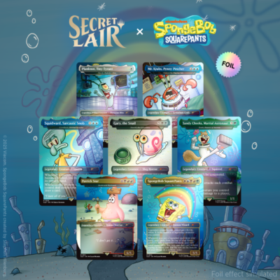 SpongeBob SquarePants Bundle FOIL Edition, Magic the Gathering