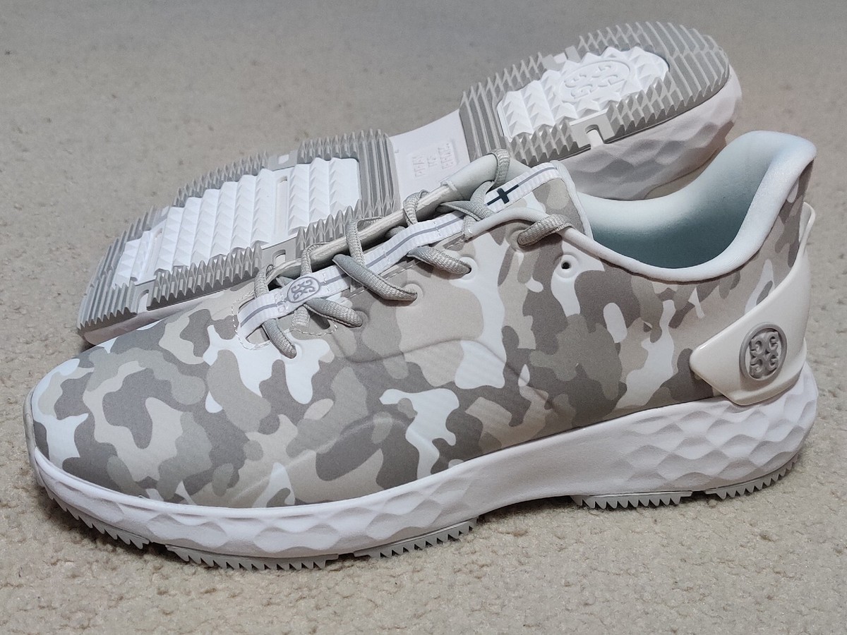 G/FORE G4 MG4+ Snow Camouflage Men's Golf Shoes Multiple Sizes