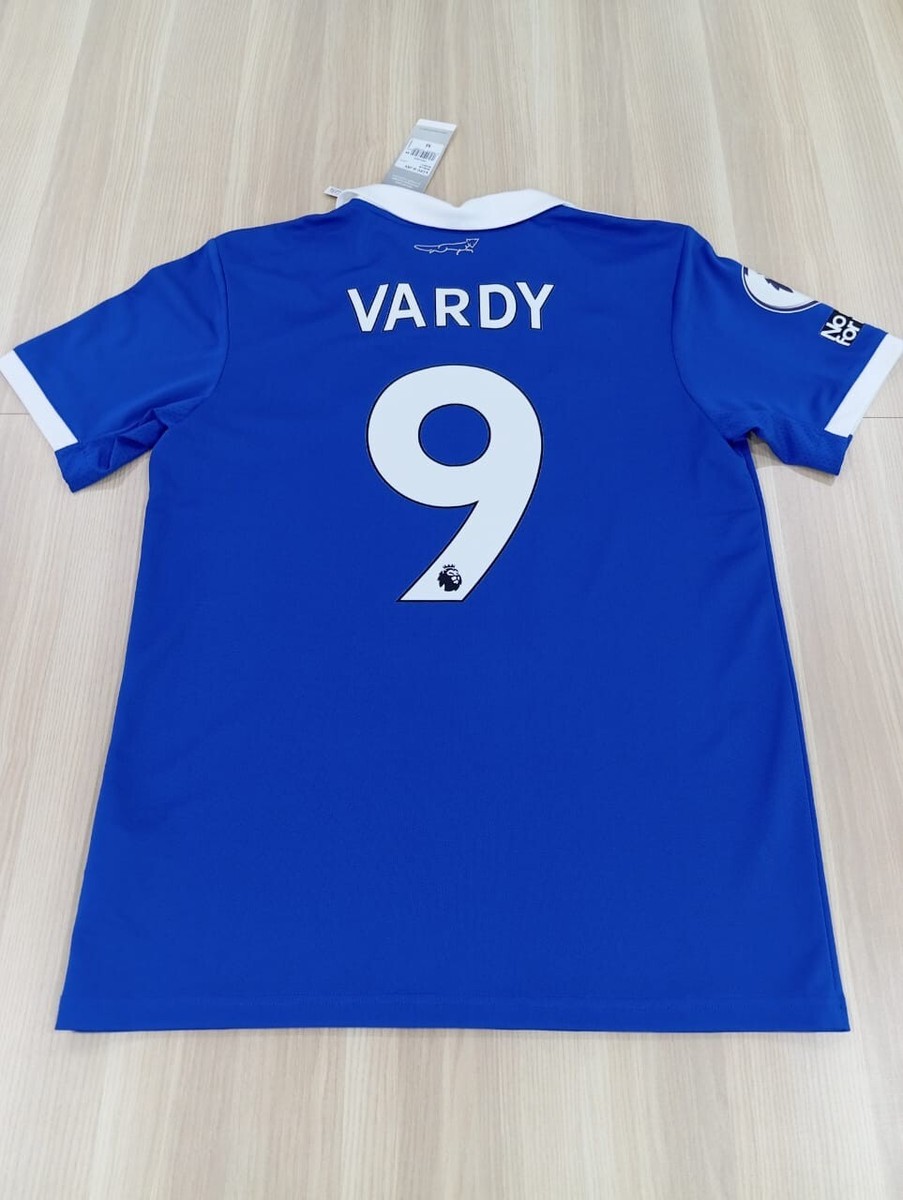 Adidas Leicester City 22/23 Vardy #9 Home Jersey (US M Size