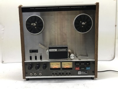 TEAC A-3300SX REEL-TO-REEL TAPE DECK PLAYER, FOR PARTS OR REPAIR