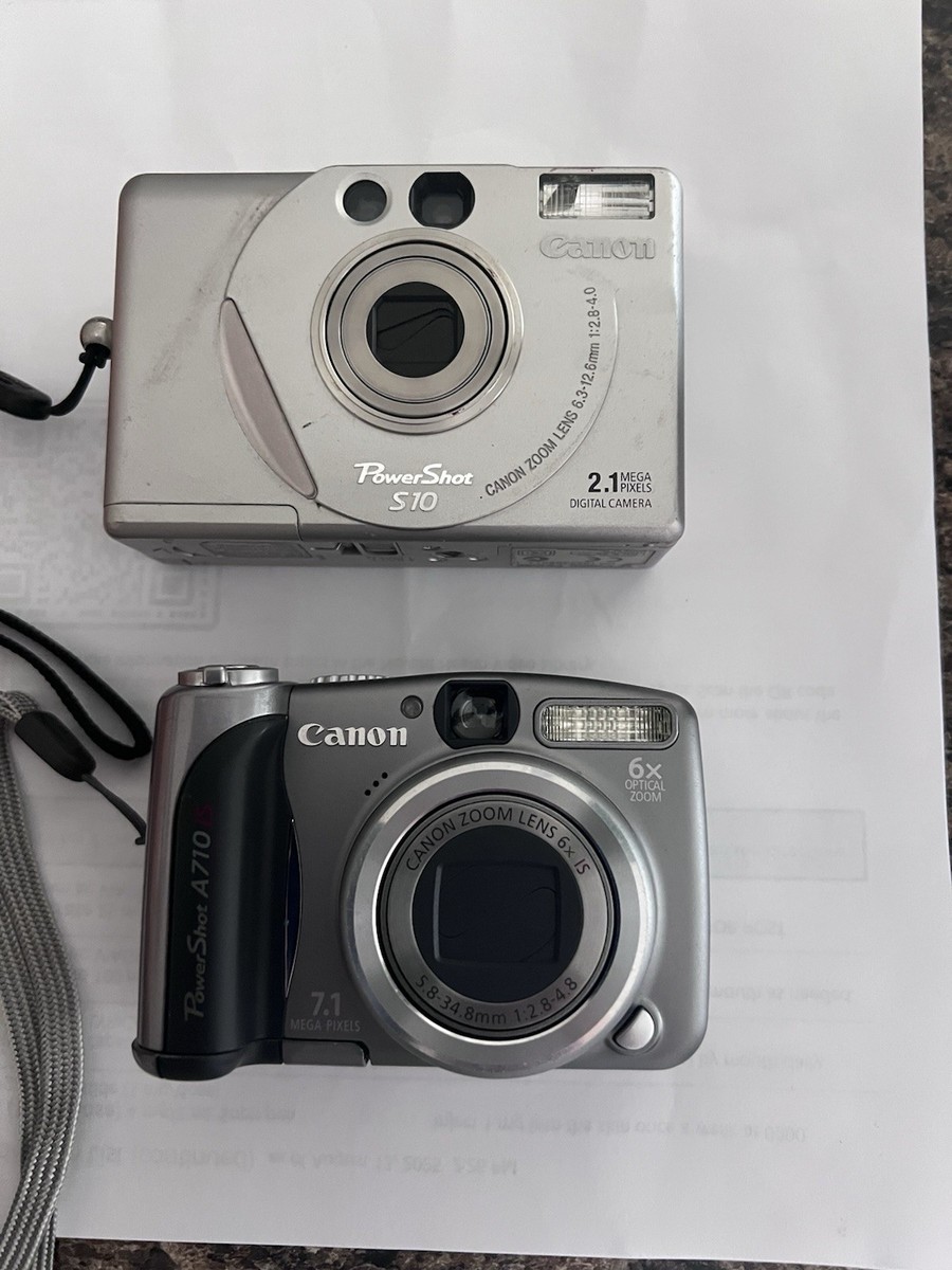 美品 PowerShot A710 IS シルバー Canon デジカメ 100 【公式通販】