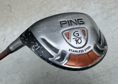 PING G10 3 Hybrid 21° Degree Graphite TFC 129 H Regular Flex Left