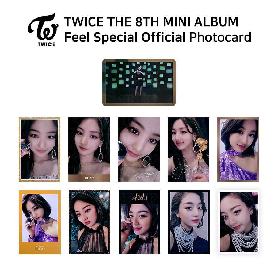 TWICE 8th Mini Album Feel Special Official Photocard JIHYO KPOP K