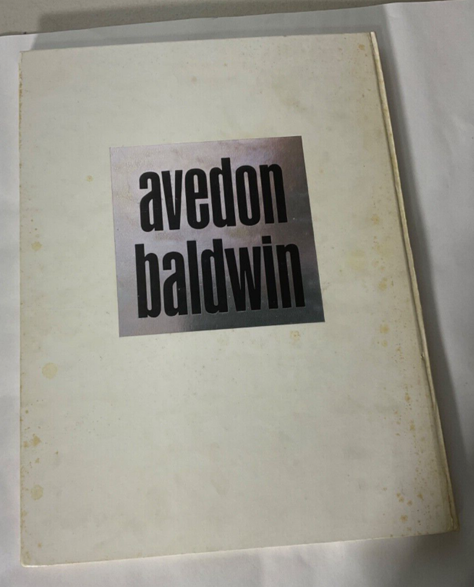 Richard Avedon & James Baldwin. Nothing Personal. 1964 | eBay