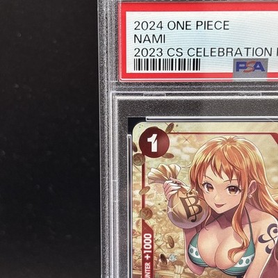 PSA 10 Nami ST01-007 Championship 2023 Celebration Pack One Piece