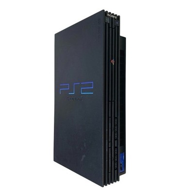 Sony PlayStation 2 PS2 SCPH-30000 Black Game Console Box Japanese