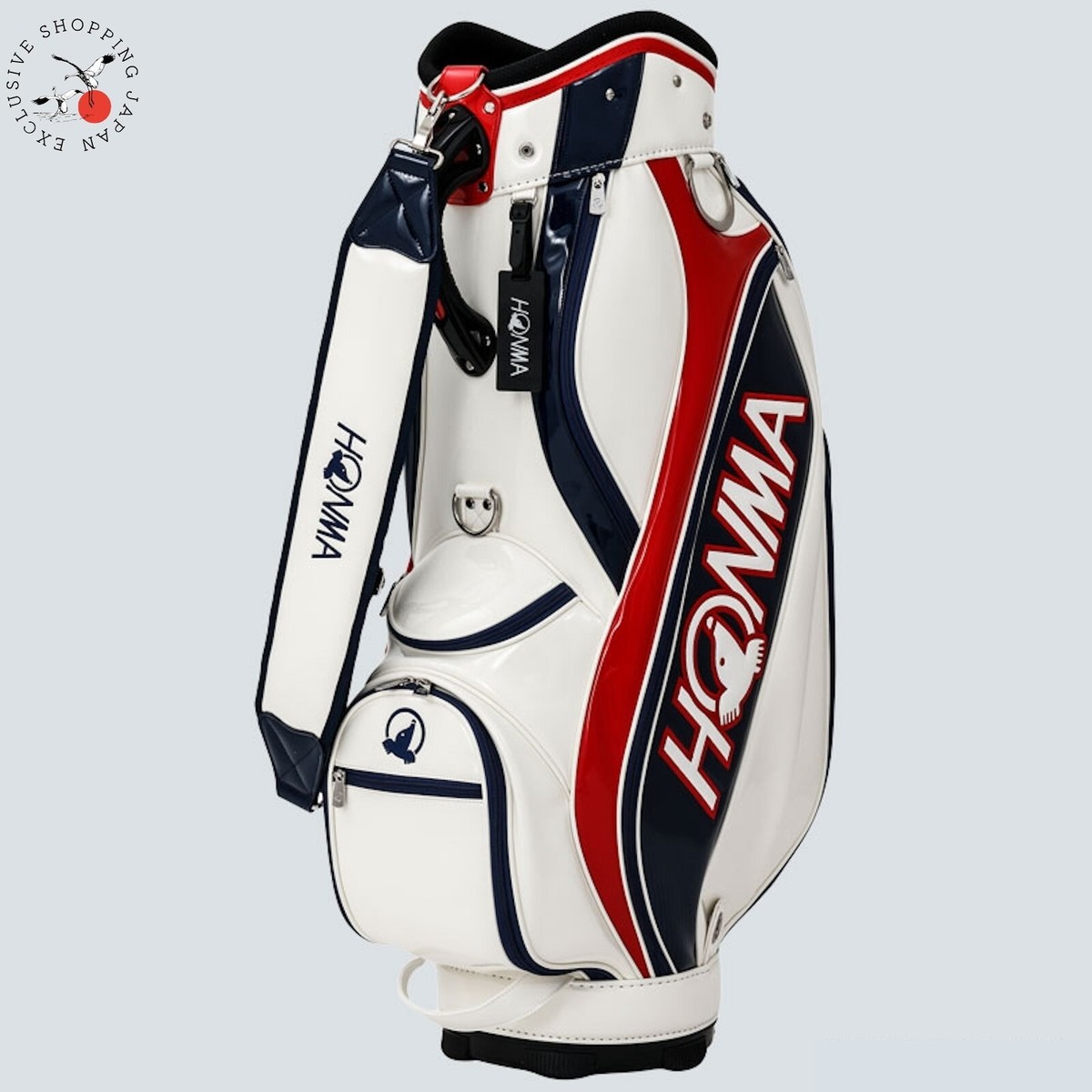 Honma Golf W Fusion Cart Bag 9in 5-way Men's 2025 4.1kg Shoe
