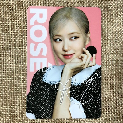 BLACKPINK ROSE [ OREO X BLACKPINK ] Official Limited Photocard