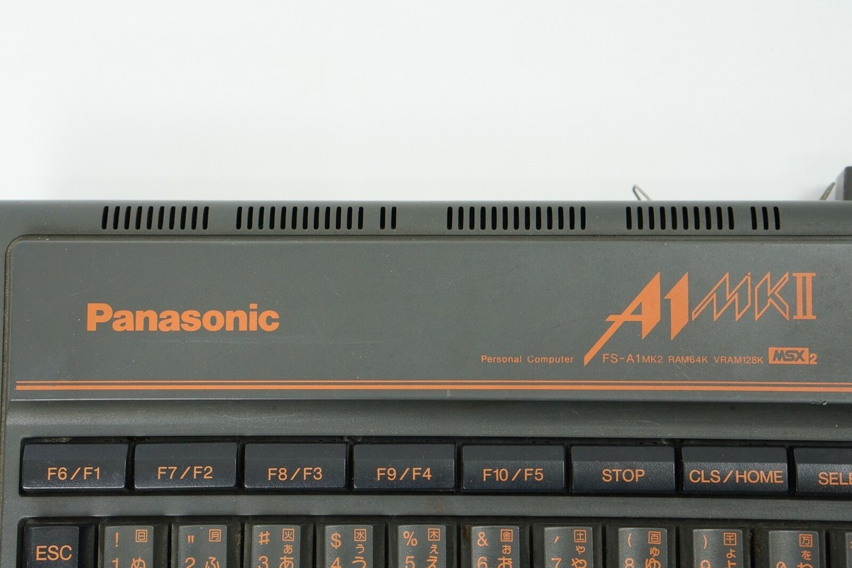 MSX2 Panasonic FS-A1MK2 Personal Computer Tested FS-A1 MKII -No