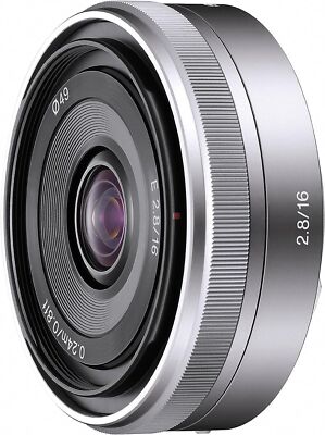 Sony SEL16F28 16mm F2.8 AF Wide Angle Lens f/Sony E-mount