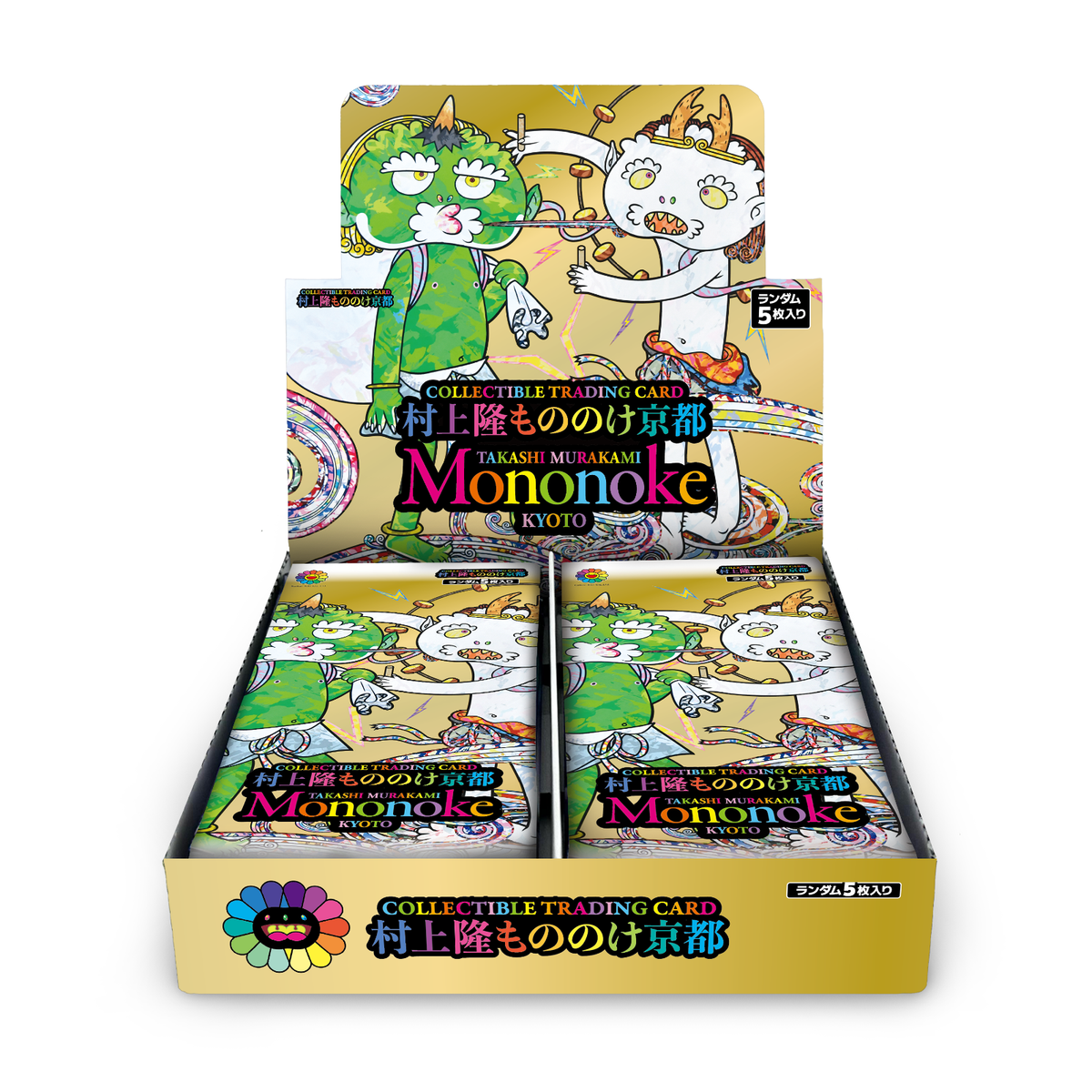 Takashi Murakami Mononoke Kyoto Collectible Trading Card Box Japan