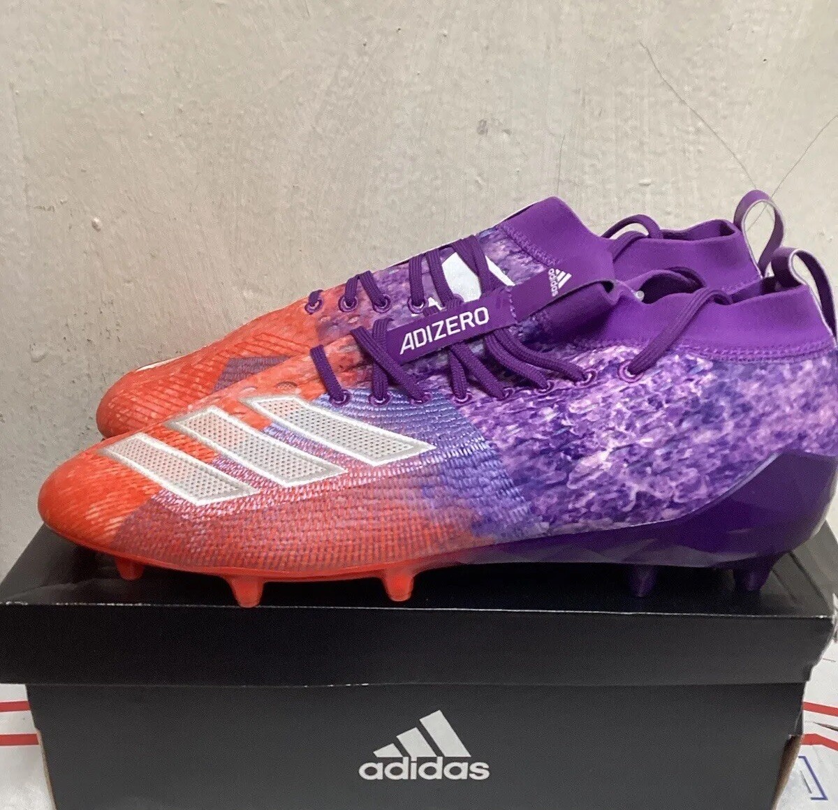 ADIDAS ADIZERO 8.0 ( MULTICOLOR ) ( FOOTBALL SHOES/CLEATS ) SIZE