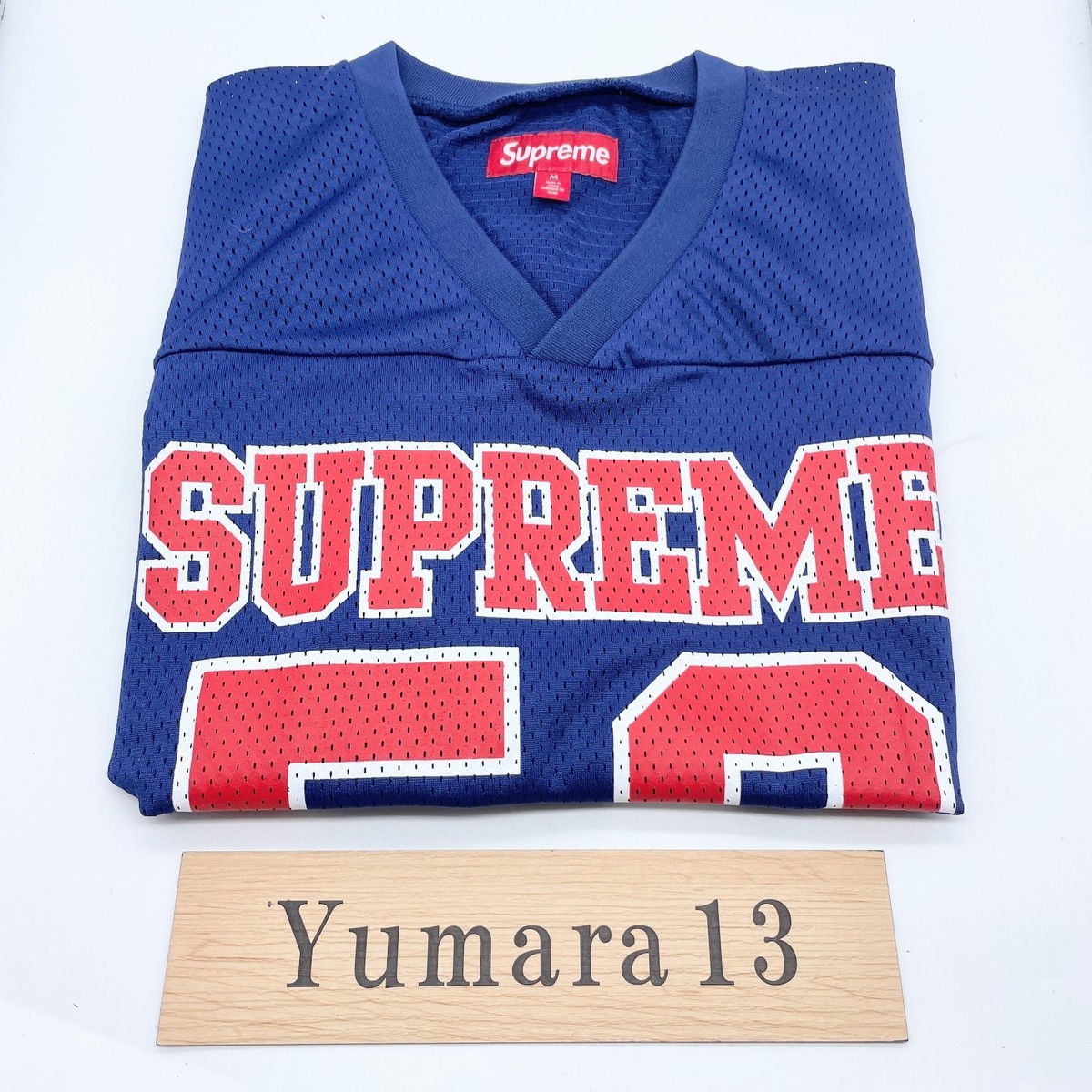 Supreme Spiderweb Football Jersey Black Orange White Blue 4colors