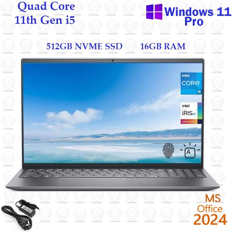 Dell Inspiron 15 5510 i5-11320H 16GB 512GB NVMe SSD 15.6
