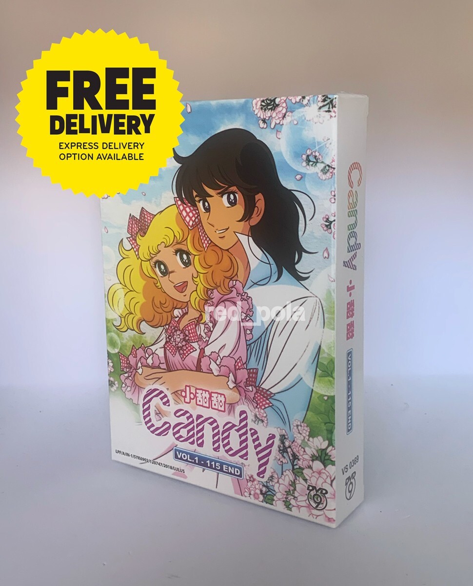 DVD Anime Candy Candy Complete TV Series (Vol. 1-115 End) English