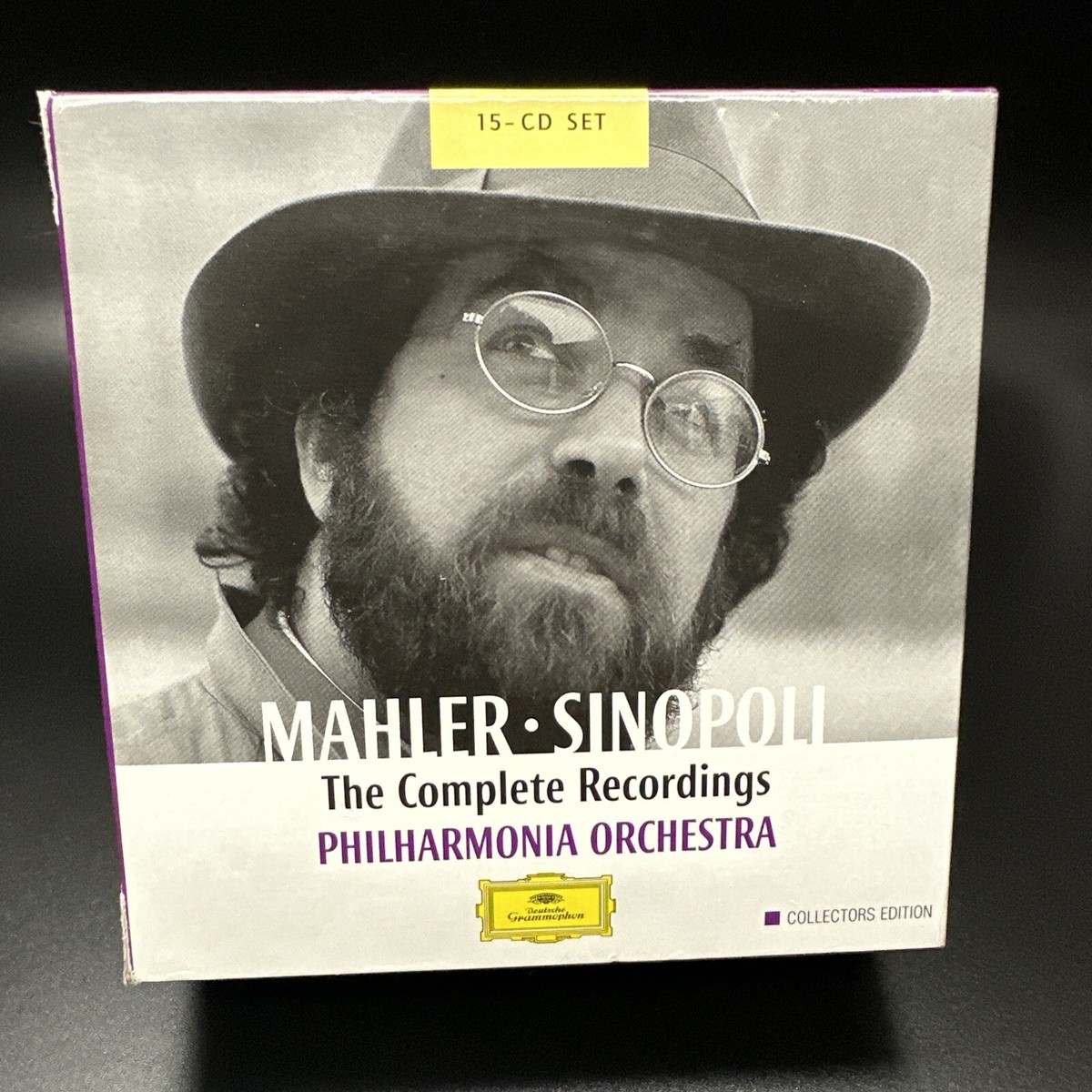 Mahler Complete Recordings 10 Symphonies, Sinopoli [DG 15 CD Box