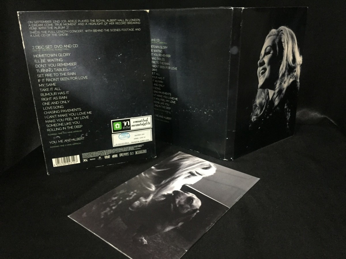 Adele Live At The Royal Albert Hall DVD + CD (XL Recordings 2011