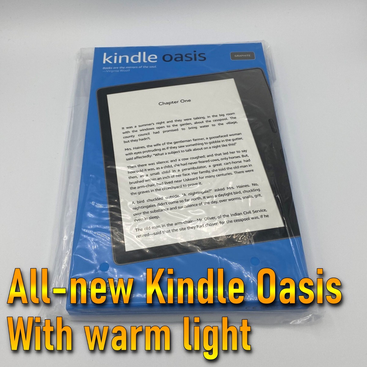 Amazon All-new Kindle Oasis 3 with adjustable warm light (10th gen