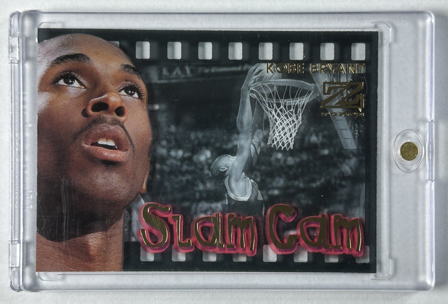 Kobe Bryant 1997 Skybox Z-Force #1SC Slam Cam Price Guide - Sports