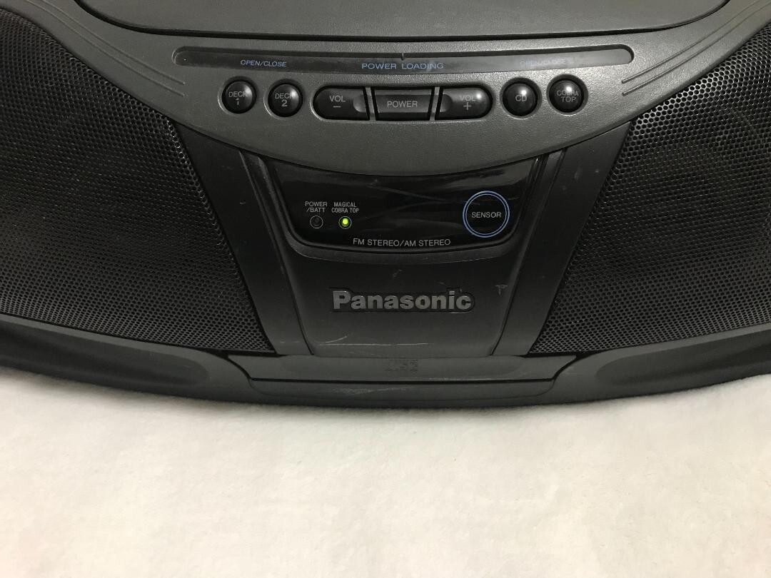 Panasonic RX-DT75 CD Radio Boombox Black Very Good GP | eBay