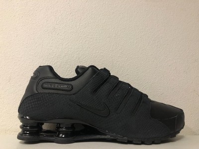 Nike Shox NZ Triple Black 378341-001 Size 12 | eBay