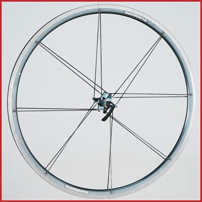 FRONT SHIMANO DURA ACE WH-7700 WHEEL VINTAGE OLD CLINCHER ROAD