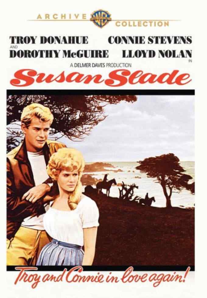 Susan Slade DVD 1961 Troy Donahue, Connie Stevens, Dorothy McGuire
