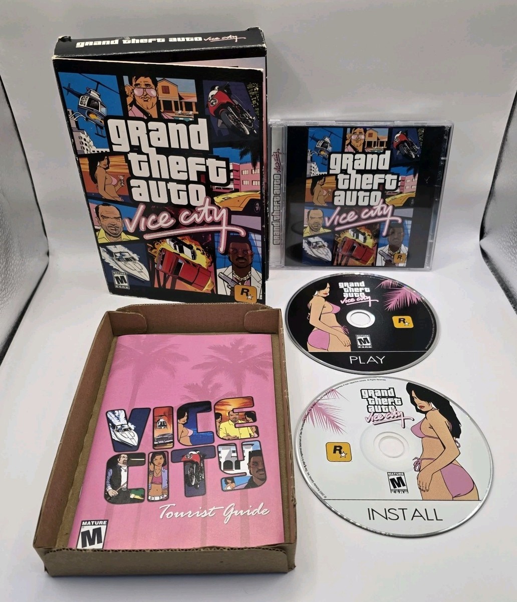 GTA Grand Theft Auto: Vice City - PC With Box & Manual | eBay