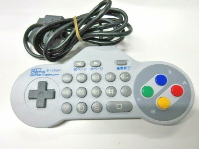 Super Famicom NTT Data Keypad Controller NDK10 Nintendo Japan SNES