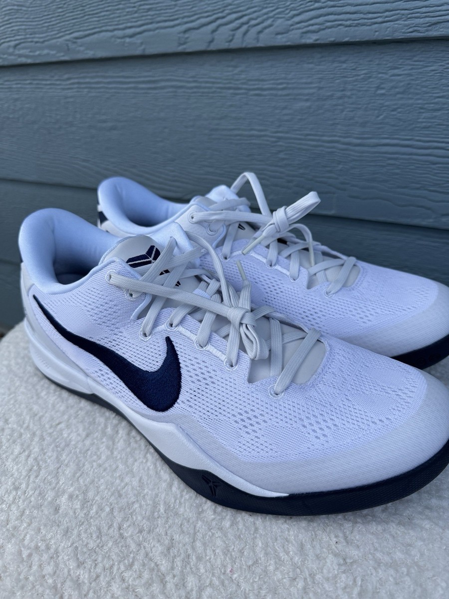 Nike Kobe 8 Protro TB Promo Basketball Shoes White Blue HM6469-100