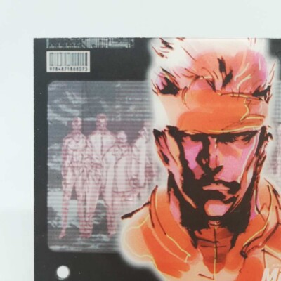 019 Solid Snake Metal Gear Solid Trading card Plastic Back serial