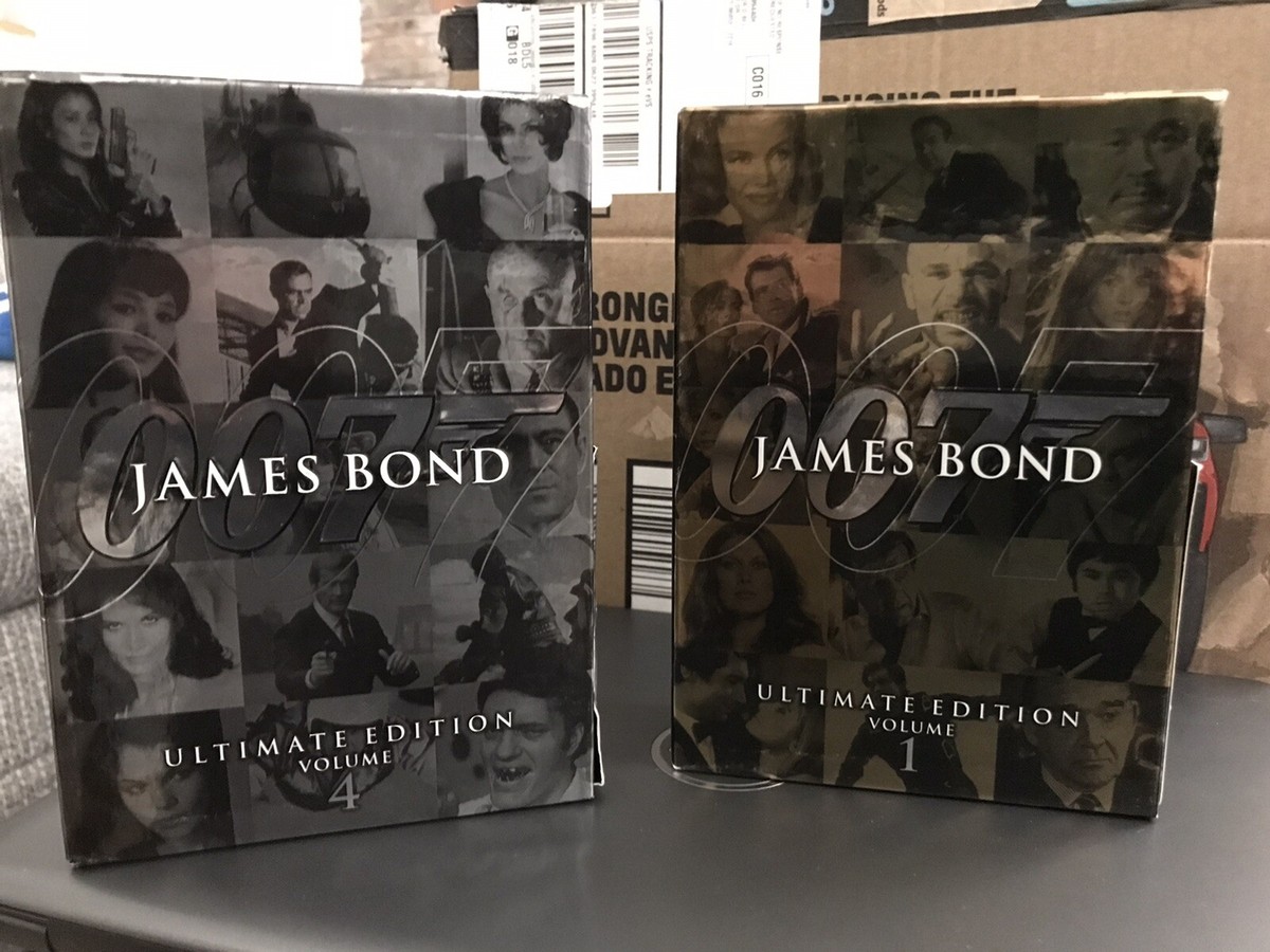 James Bond 007 Movies 2-Discs Ultimate Collection Volumes 1 and 4