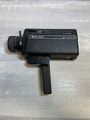 Super 8 Camera Bell Howell Microstar Z Movie Camera Untested D102