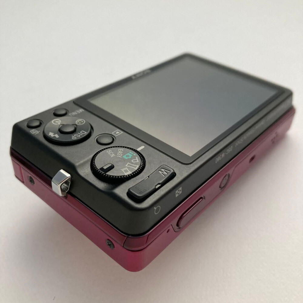 Sony Cyber-Shot DSC-W380 Digital Camera 14.1MP CCD Vintage Pink