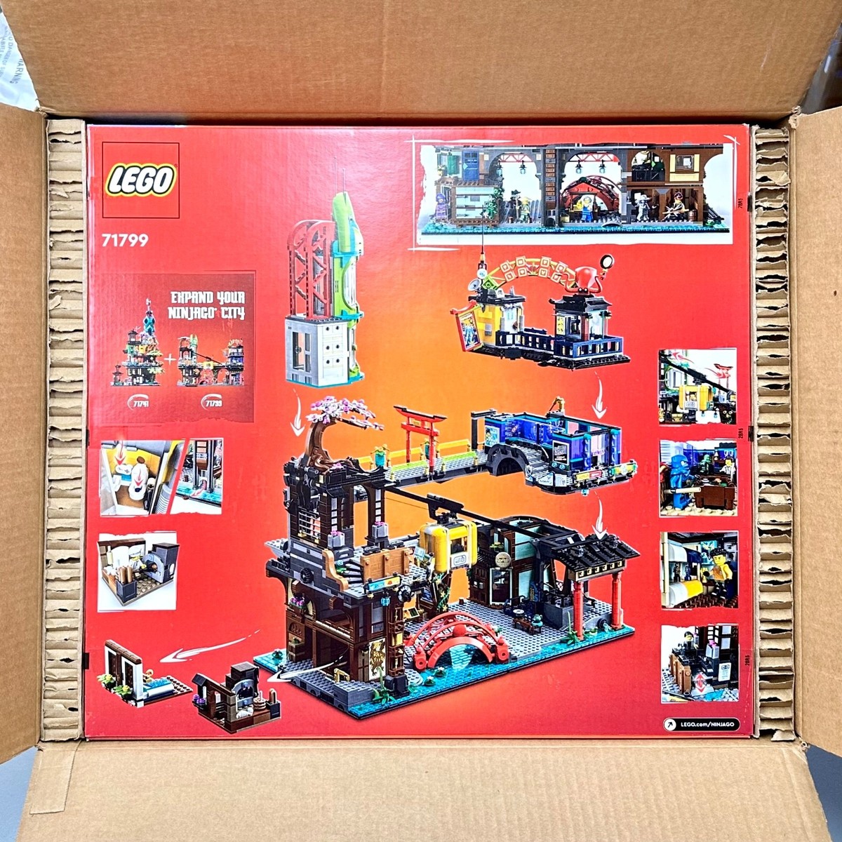 LEGO NINJAGO: Ninjago City Markets (71799) Building Set 21