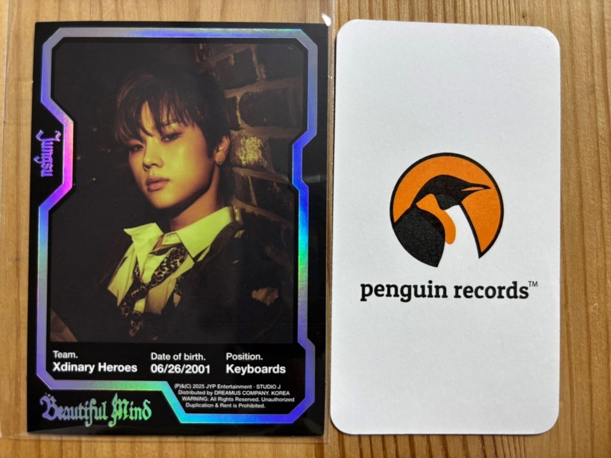 Xdinary Heroes - 6TH MINI Beautiful Mind JYPSHOP POB PHOTO CARD