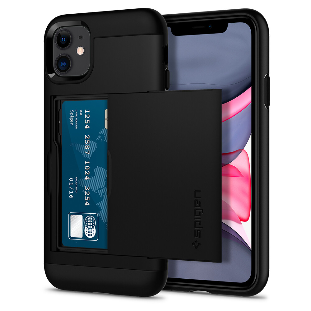 iPhone 11 11 Pro 11 Pro Max Case | Spigen [ Slim Armor CS ] Card