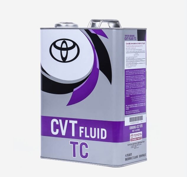 OEM Genuine Toyota Super CVT TC Transmission Fluid 4 Liters 08886