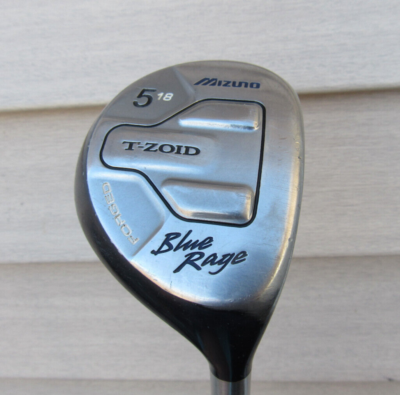 MIZUNO T ZOID FORGED BLUE RAGE 18* 5 FAIRWAY WOOD - S STIFF