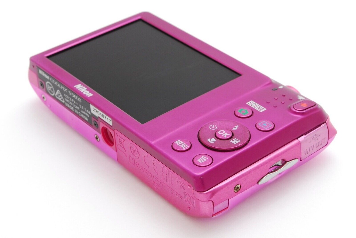動作確認済】Nikon COOLPIX S3600 ピンク 8倍光学ズーム 【公式通販】