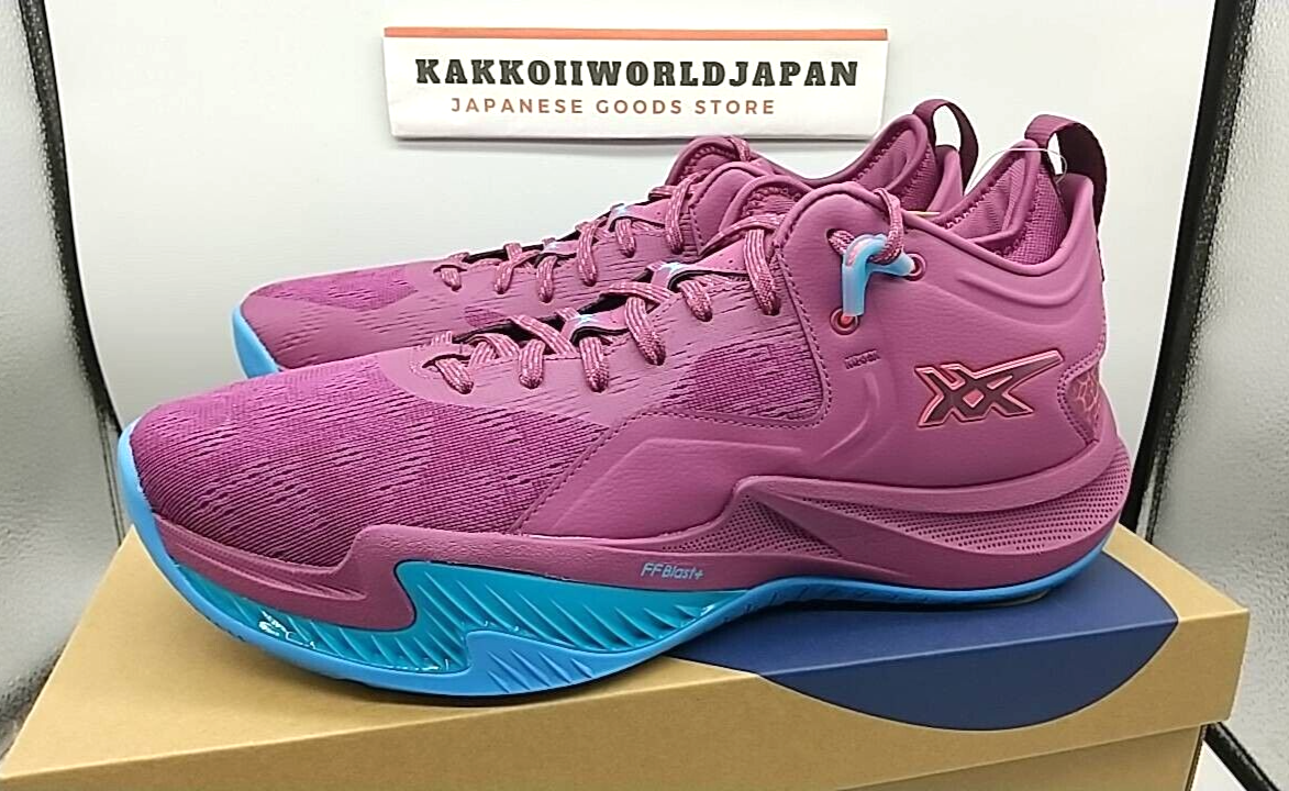 Asics Basketball shoes NOVA SURGE LOW 2 Acai/Dolphin Blue 1061A051